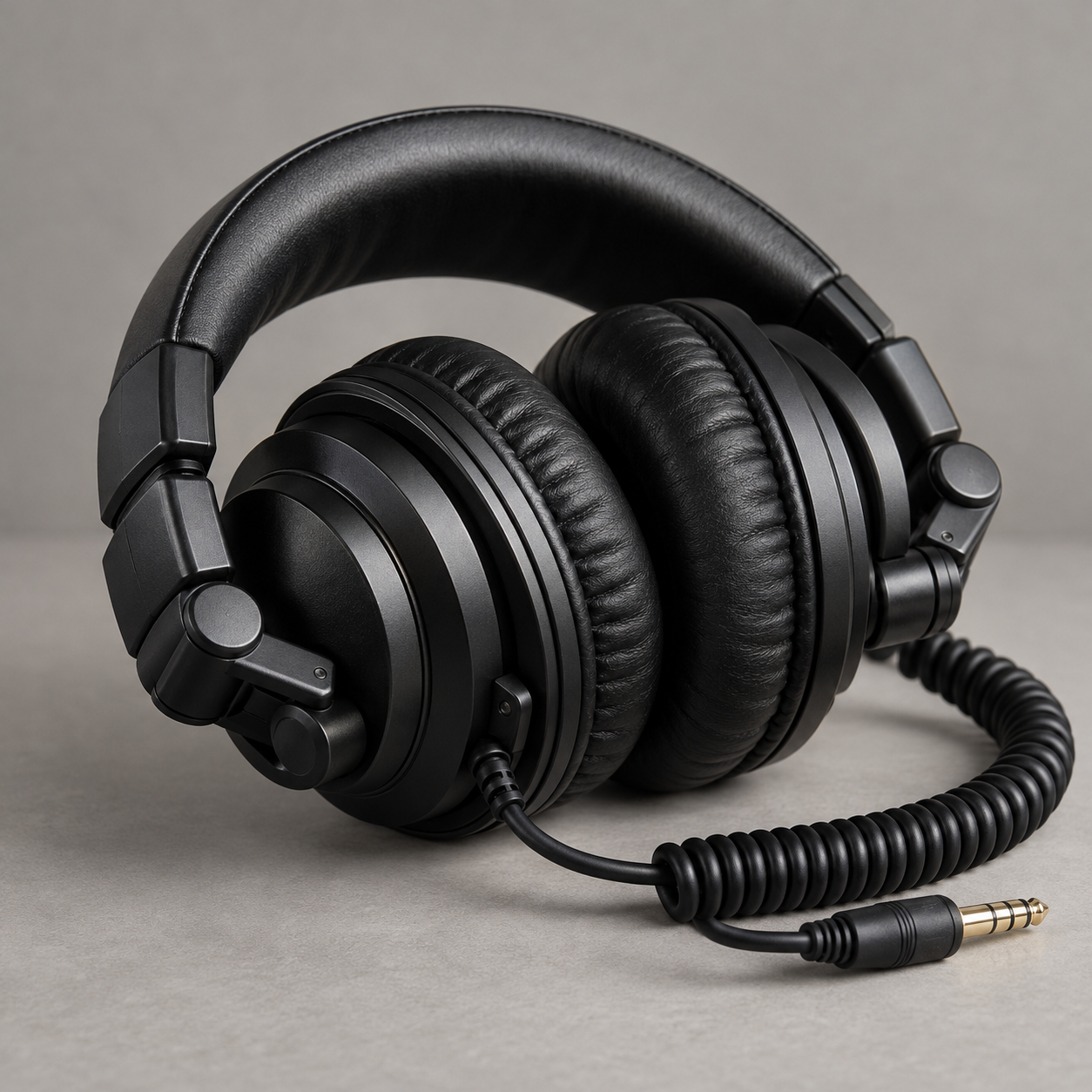 Closed monitoring headphones